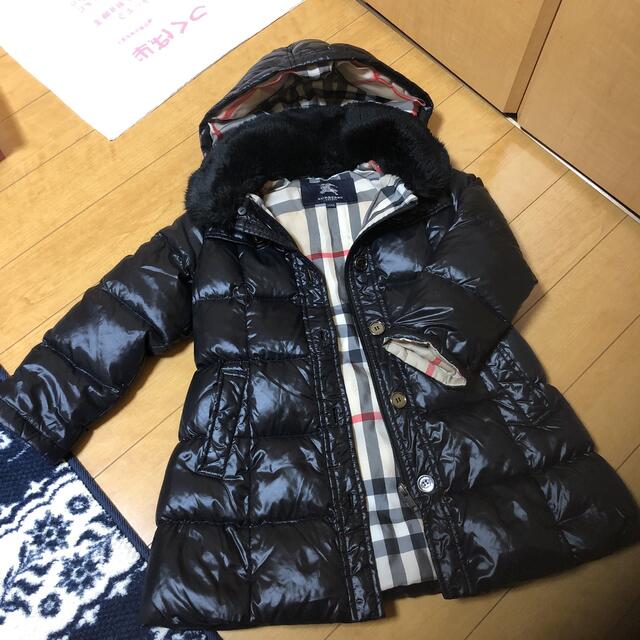 BURBERRY(バーバリー)のBURBERRY  大人気ノヴァチェック/ダウンコート キッズ/ベビー/マタニティのキッズ服女の子用(90cm~)(ジャケット/上着)の商品写真