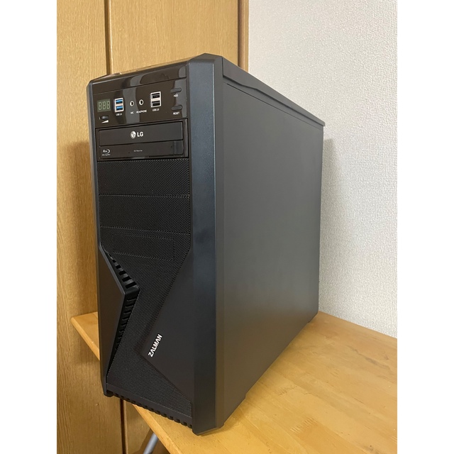 ゲーミングpc 安　120gb 自作pc ケース入れ替えました。