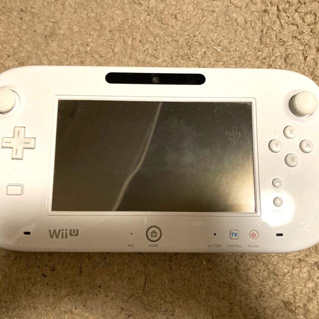 Wii U(ウィーユー)のWii U ベーシックセット 8GB wiiリモコン付　動作確認済 エンタメ/ホビーのゲームソフト/ゲーム機本体(家庭用ゲーム機本体)の商品写真