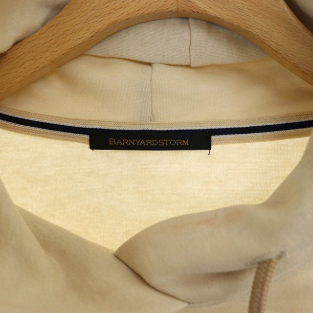 BARNYARDSTORM(バンヤードストーム)のバンヤードストーム シルエットダンボール切替パーカー 長袖 プルオーバー 0 レディースのトップス(パーカー)の商品写真