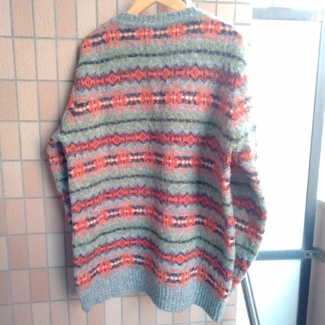 JOHN TULLOCH(ジョンタロック)のJOHN TULLOCH WOOL SWEATHER　スコットランド製 メンズのトップス(ニット/セーター)の商品写真