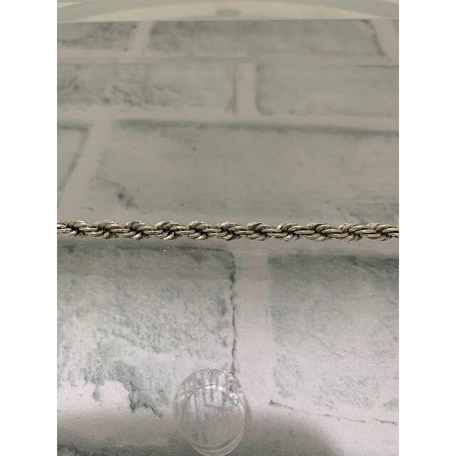 美品 ヴィンテージティファニー 旧ロゴ ワイド ロープチェーン