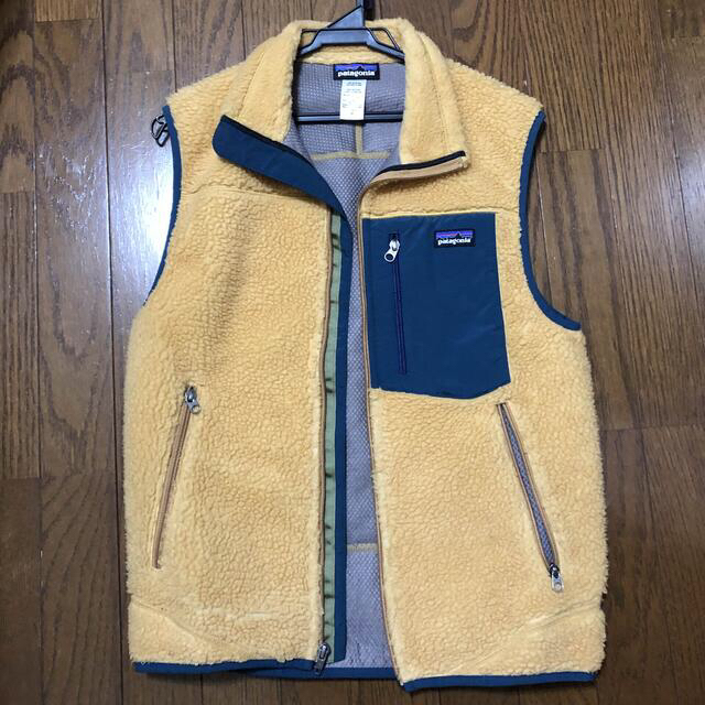 patagonia クラシック レトロX ベスト プレーリーゴールド-