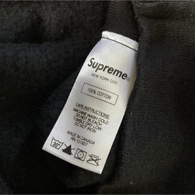 黒S  supreme  Trademark Hooded Sweatshirt 3