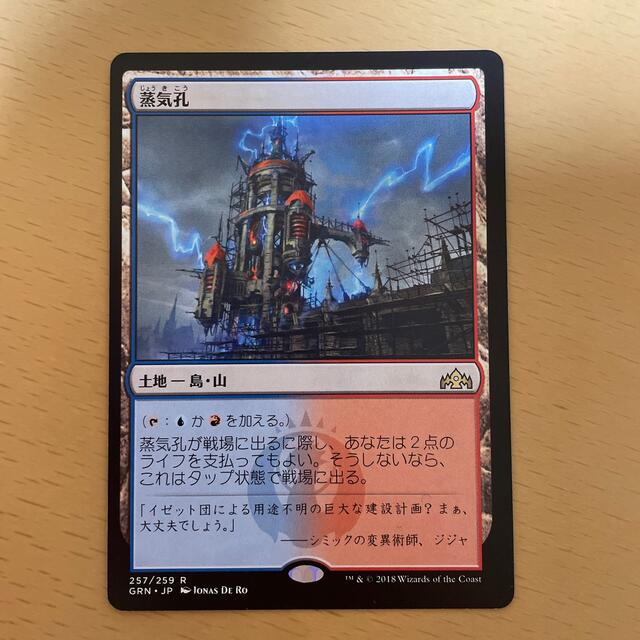 マジック:ザ・ギャザリング - MTG 蒸気孔 じょうきこう 1枚の通販 by