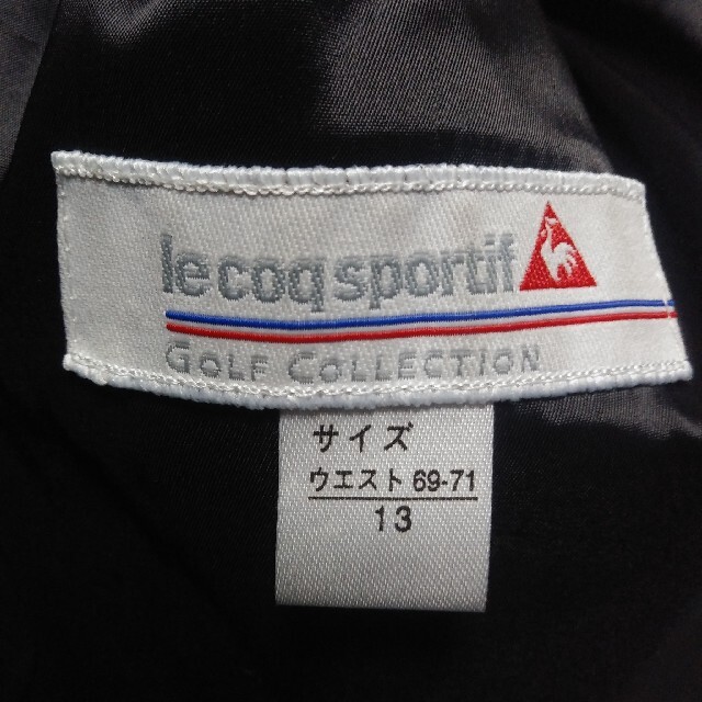 le coq sportif(ルコックスポルティフ)の♥️ルコック♥️ヘリンボーン 　ベルト ラップスカート レディースのスカート(ミニスカート)の商品写真