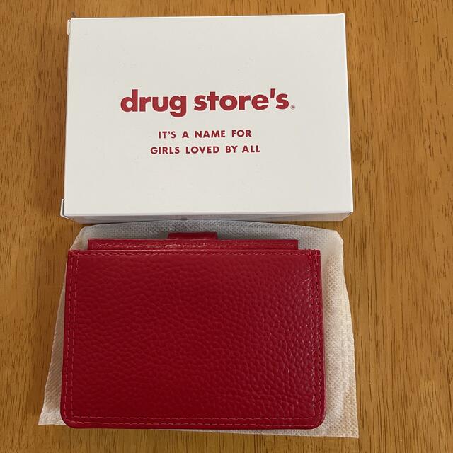 drug store's(ドラッグストアーズ)のドラッグストアーズ　牛革カードケース レディースのファッション小物(パスケース/IDカードホルダー)の商品写真