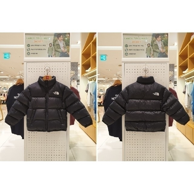 THE NORTH FACE(ザノースフェイス)のノースフェイス　新作　新品　キッズ　ヌプシ　中綿　ダウン　ジャケット　130 キッズ/ベビー/マタニティのキッズ服男の子用(90cm~)(ジャケット/上着)の商品写真