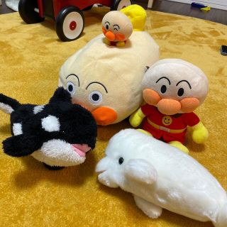 新品未使用　アンパンマン等ぬいぐるみ(キャラクターグッズ)