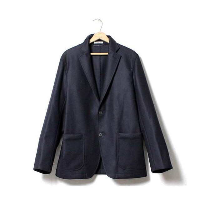 AURALEE オーラリー LIGHT MELTON JACKET 4