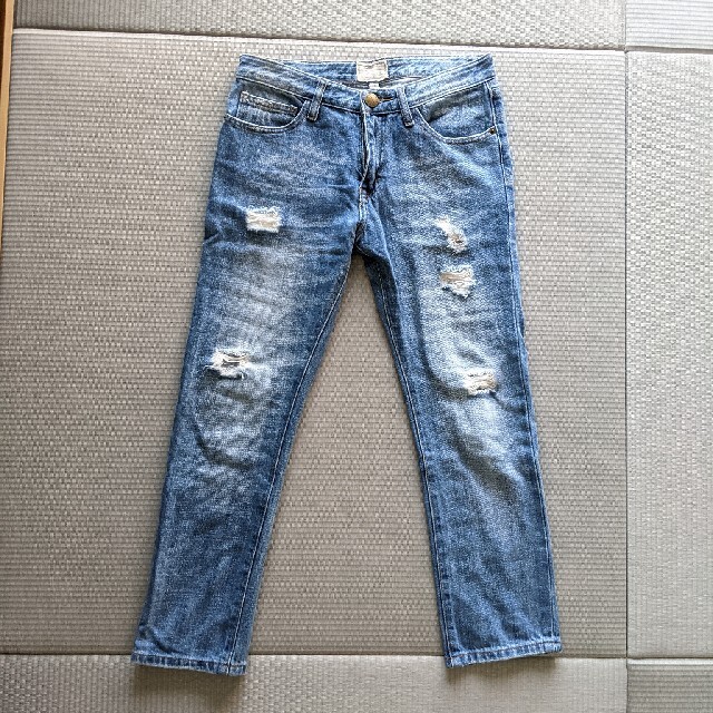 Current Elliott(カレントエリオット)の新品同様 CURRENT ELLIOTT ジーンズ アメリカ製 デニムパンツ レディースのパンツ(デニム/ジーンズ)の商品写真