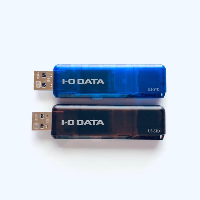 IODATA(アイオーデータ)のI-O DATA USBメモリー 16GB U3-STD スケルトン スマホ/家電/カメラのPC/タブレット(PC周辺機器)の商品写真
