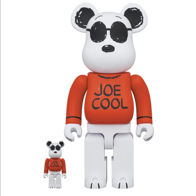 MEDICOM TOY(メディコムトイ)のBE@RBRICK JOE COOL 100% & 400% ジョー クール エンタメ/ホビーのフィギュア(その他)の商品写真