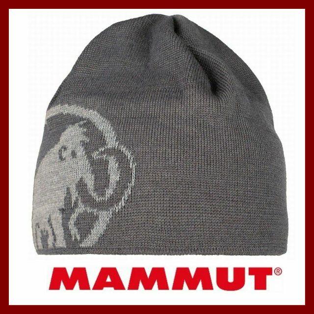 Mammut(マムート)のマムート ニット帽子 ビーニー TWEAK 灰 グレー メンズの帽子(ニット帽/ビーニー)の商品写真