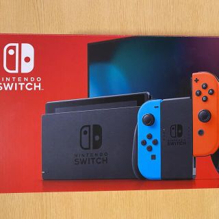 ニンテンドースイッチ(Nintendo Switch)のNintendo Switch JOY-CON(L) ネオンブルー/(R) ネオ(家庭用ゲーム機本体)