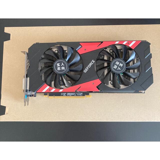 玄人志向 GF-GTX1070-E8GB グラボ GTX1070 8GB - PCパーツ