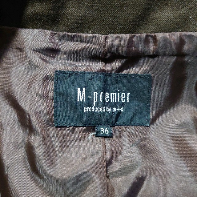 M-premier(エムプルミエ)のM-PREMIER テーラードジャケット レディースのジャケット/アウター(テーラードジャケット)の商品写真