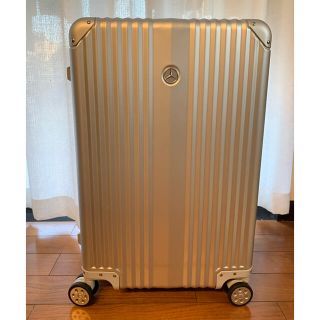 リモワ(RIMOWA)の新品未使用　メルセデスベンツ　アルミ　シルバー　スーツケース　65L(旅行用品)