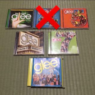 glee CD ５枚セット(テレビドラマサントラ)