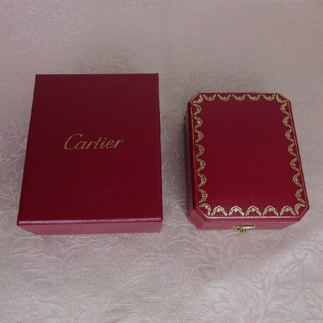 Cartier(カルティエ)のカルティエ ウェディングペアリング ピンクゴールド　本物 レディースのアクセサリー(リング(指輪))の商品写真