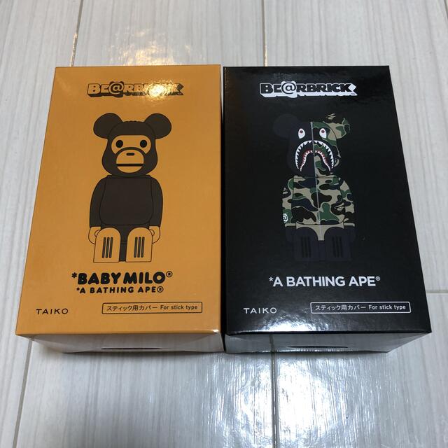 BE@RBRICK ABC CAMO SHARK & BABY MILO セットbape - その他