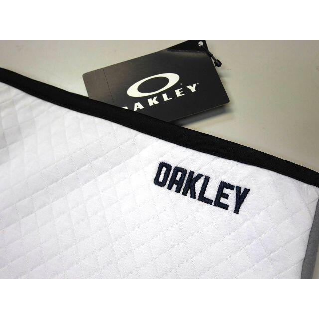Oakley(オークリー)の【新品/送料込】ホワイト★OAKLEY/オークリー ネックウォーマー★ メンズのファッション小物(ネックウォーマー)の商品写真
