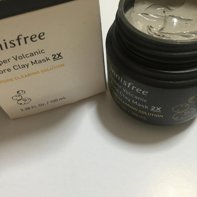 Innisfree(イニスフリー)のイニスフリー　スーパーヴォルカニック　ポア　クレイマスク　2X コスメ/美容のスキンケア/基礎化粧品(パック/フェイスマスク)の商品写真