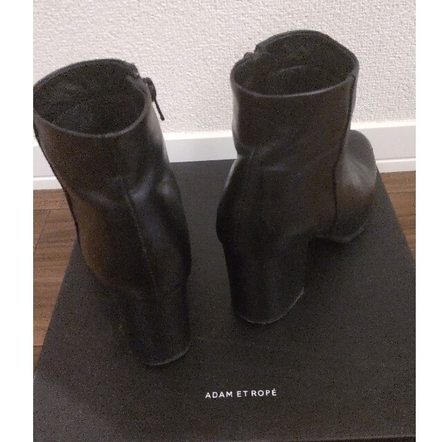 Adam et Rope'(アダムエロぺ)の値下げ！ADAM ET ROPE 黒ブーツ レディースの靴/シューズ(ブーツ)の商品写真