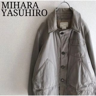 ミハラヤスヒロ(MIHARAYASUHIRO)のミハラヤスヒロ ブルゾン カバーオール ドッキング　コート ジャケット　再構築(カバーオール)