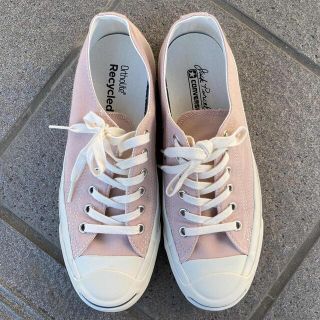 コンバース(CONVERSE)の《美品》コンバース(CONVERSE) スニーカー ライトピンク 24.5cm(スニーカー)