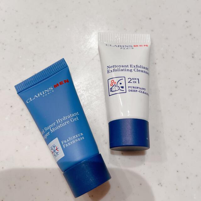 CLARINS(クラランス)の最終値下げしました♡即購入申請OK♡クラランスメン スキンケアセット コスメ/美容のキット/セット(サンプル/トライアルキット)の商品写真