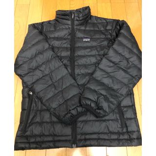 パタゴニア(patagonia)のPatagonia kids 150 160 レディース　ダウン　ブラック(ジャケット/上着)