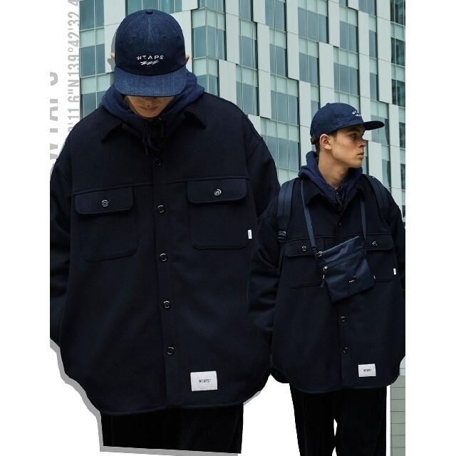 W)taps - WTAPS WCPO 01 / JACKET / WONY. MELTON Mの通販 by tandc ya