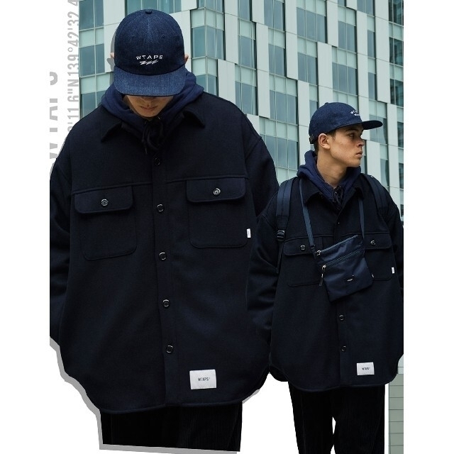 W)taps - WTAPS WCPO 01 / JACKET / WONY. MELTON  M