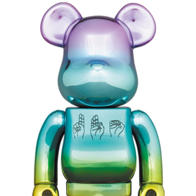 MEDICOM TOY(メディコムトイ)のBE@RBRICK U.F.O. 400％ ベアブリ まぼろしのパレード 熊 ハンドメイドのおもちゃ(フィギュア)の商品写真