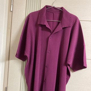 イッセイミヤケ(ISSEY MIYAKE)のオムプリッセイッセイミヤケ　半袖シャツ(シャツ)