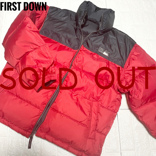 大人気 FIRSTDOWN リバーシブル ダウンジャケット XL - ダウンジャケット