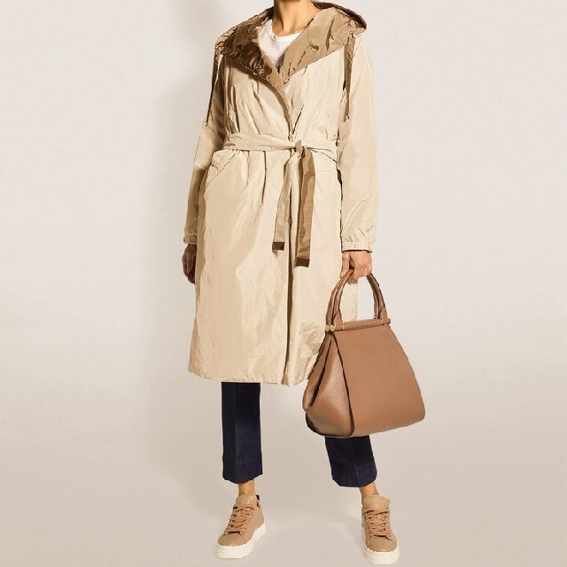 緑林シリーズ ☆美品☆MAX MARA リバーシブルトレンチコート | www