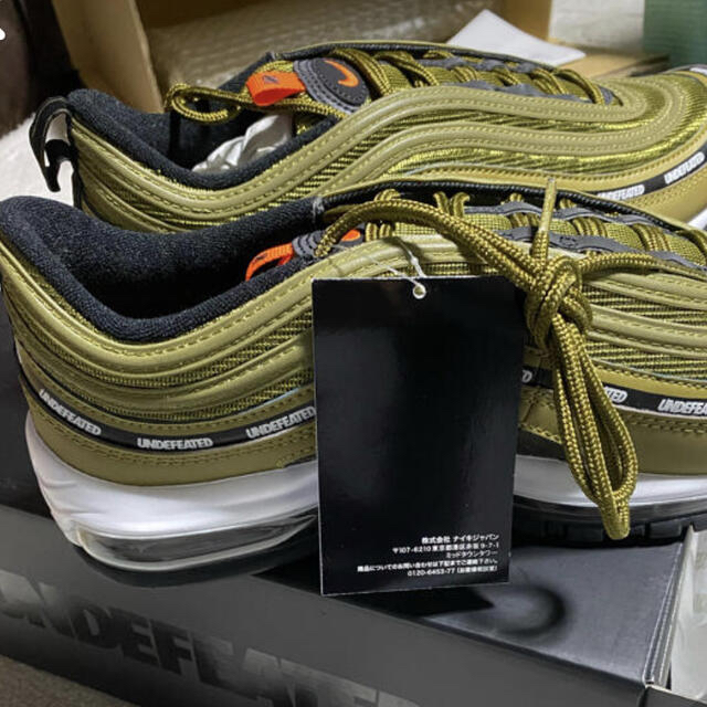 カラーOLIVEオリーブUNDEFEATED x NIKE AIR MAX 97 "OLIVE"