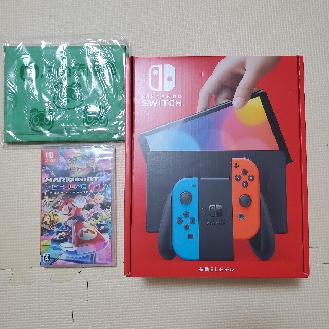 Nintendo Switch - Nintendo Switch 有機ELモデル 本体+マリオカート