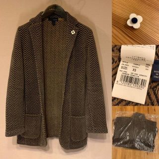 ビームス(BEAMS)のmf様専用 LARDINI ラルディーニ ニットジャケット XS ヘリンボーン(テーラードジャケット)