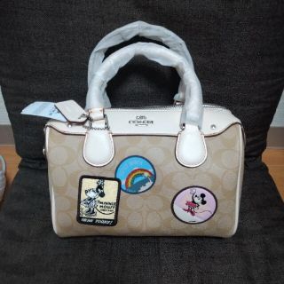 コーチ(COACH)の未使用　コーチ✖Disnyコラボ　ハンドバッグ　ショルダーバッグ(ショルダーバッグ)