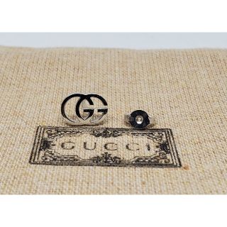 グッチ(Gucci)の【現行 未使用 超美品】 GUCCI  スタッズ ピアス k18 片耳(ピアス(片耳用))