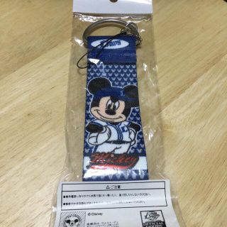 ディズニー(Disney)のミッキー　ストラップ　ライオンズ(記念品/関連グッズ)