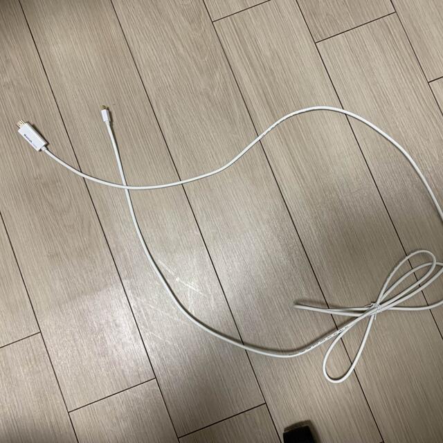 MacLab Thunderbolt to HDMI 変換ケーブル 3m スマホ/家電/カメラのテレビ/映像機器(映像用ケーブル)の商品写真