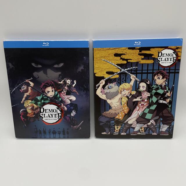 エンタメ/ホビー北米版 鬼滅の刃 PART１＆２セット Blu-ray 未使用