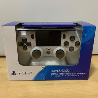 ソニー(SONY)のPS4 ワイヤレスコントローラー DUALSHOCK4 グレイシャーホワイト(ゲーム)