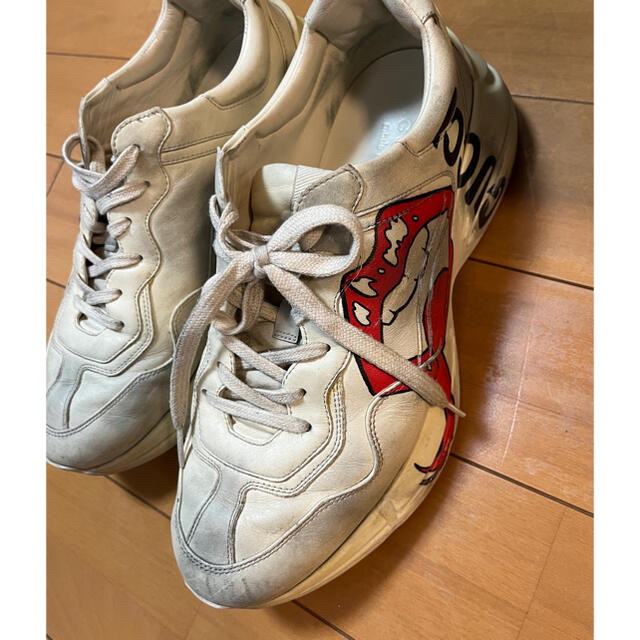 Gucci - GUCCI メンズマウス プリント スニーカーの通販 by emi