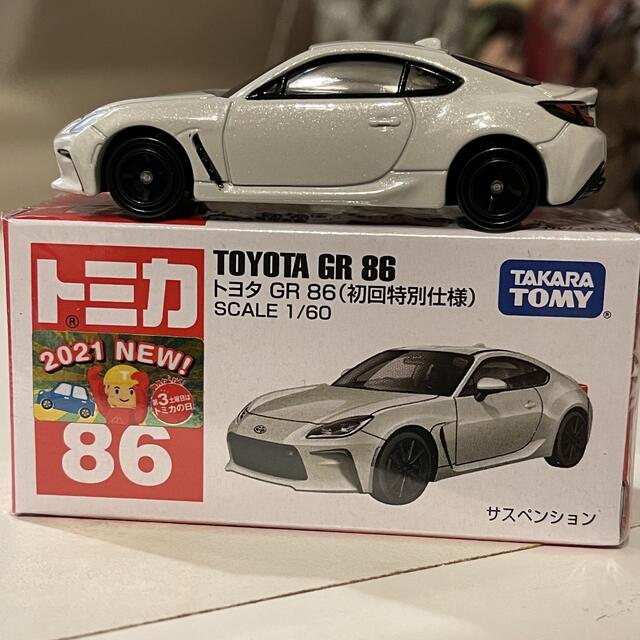 トミカ No.86 トヨタ GR86 (初回特別仕様)の通販 by Yossy's shop(ヨッシーショップ)｜ラクマ