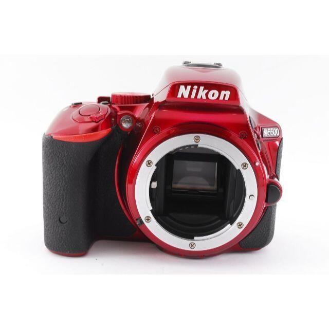 Nikon D5500 レンズキット★本格一眼レフ 希少なレッドカラー★